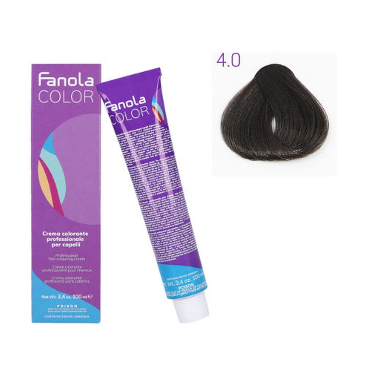 Tinta - Fanola color 4.0 100 ml