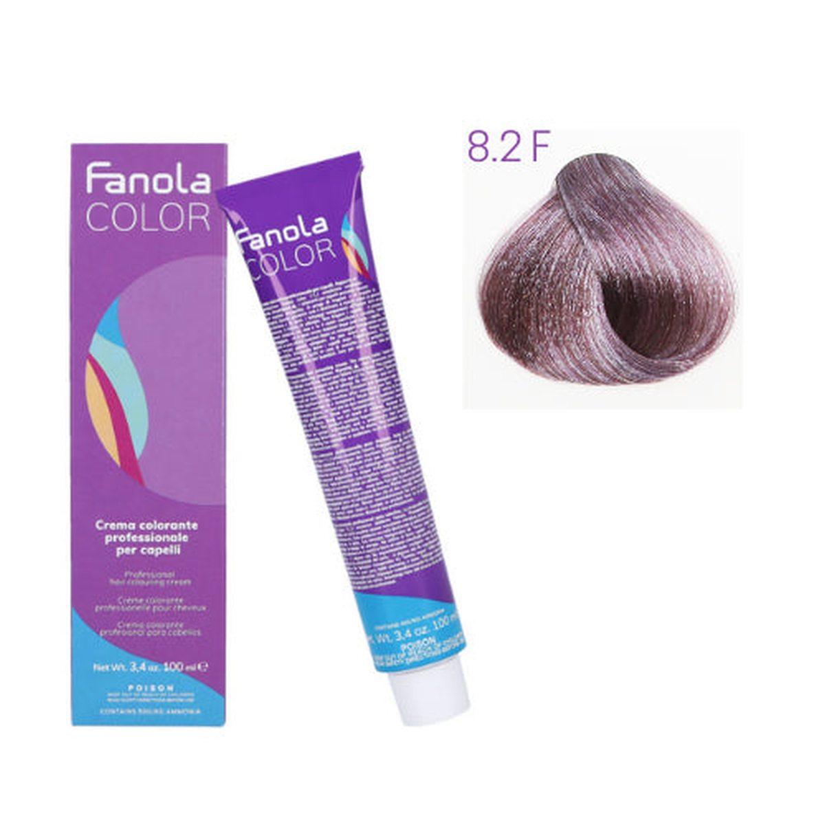 Tinta - Fanola color 8.2 F 100 ml