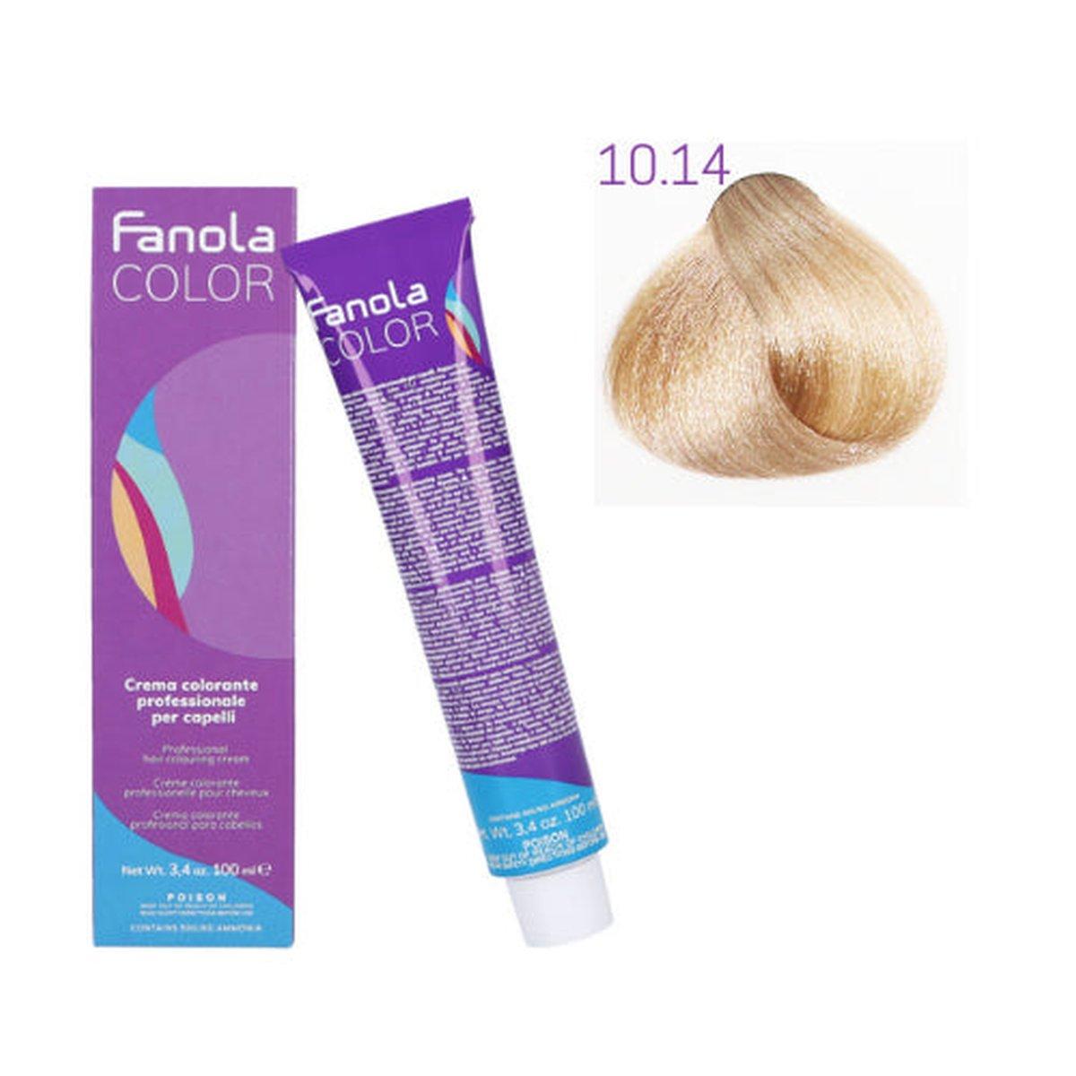 Tinta - Fanola color 10.14 100 ml