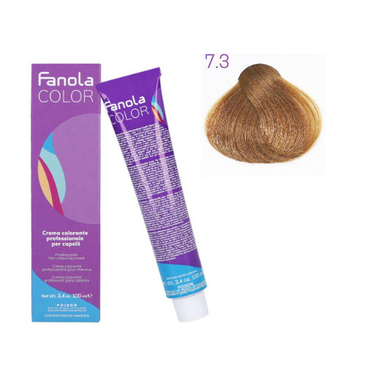 Tinta - Fanola color 7.3 100 ml