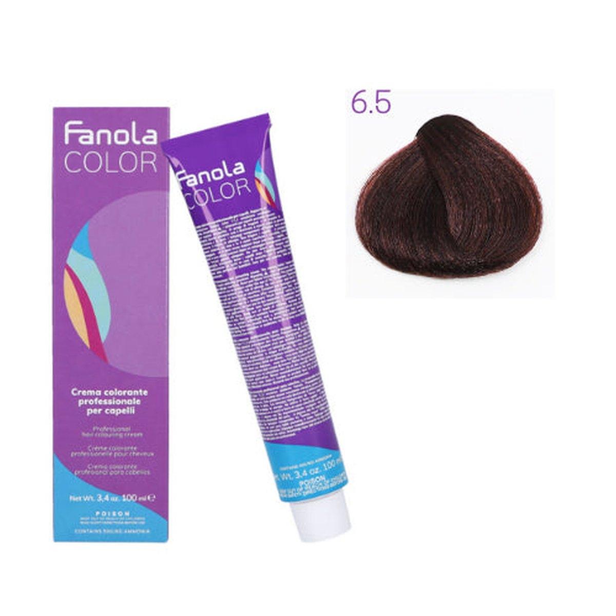 Tinta - Fanola color 6.5 100 ml
