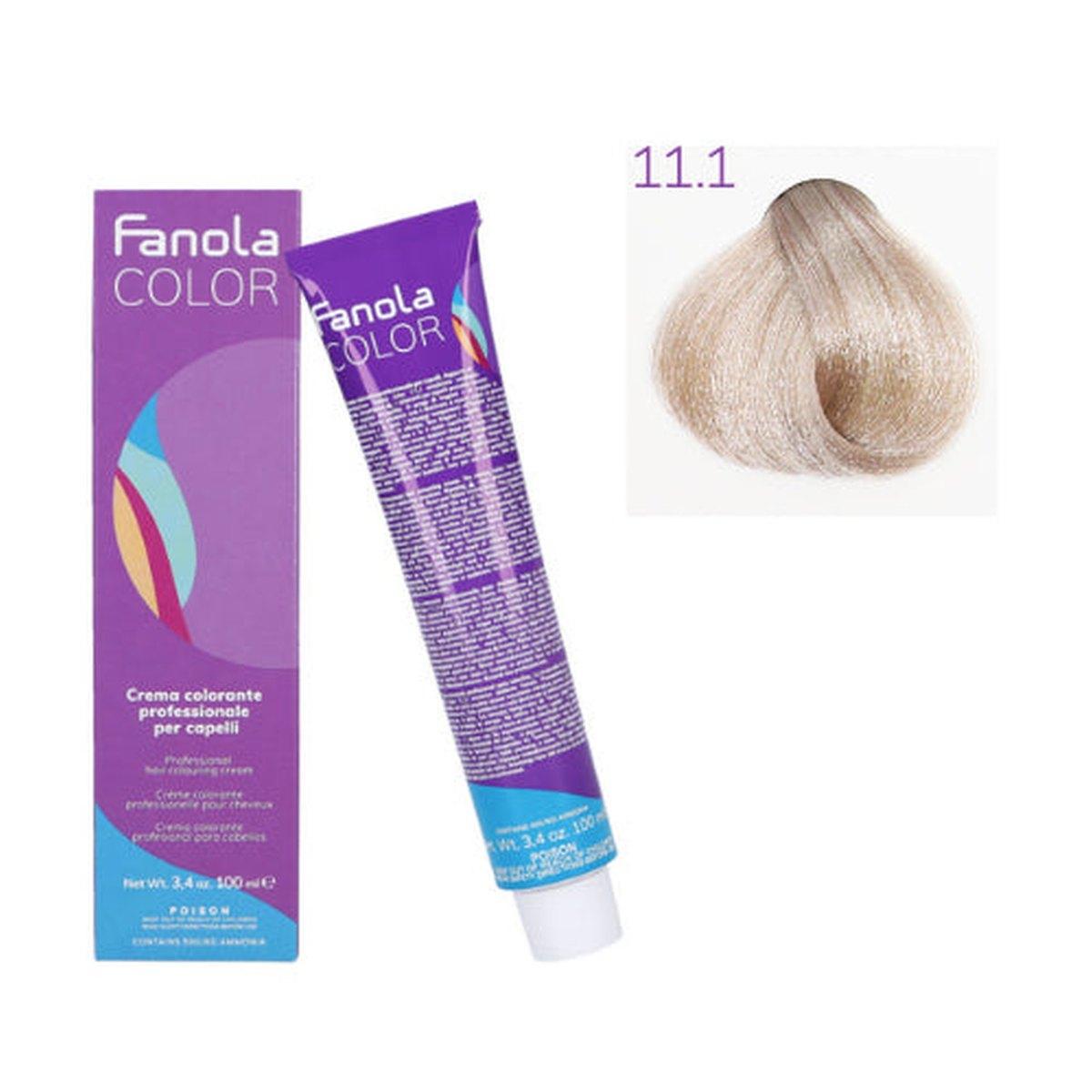 Tinta - Fanola color 11.1 100 ml