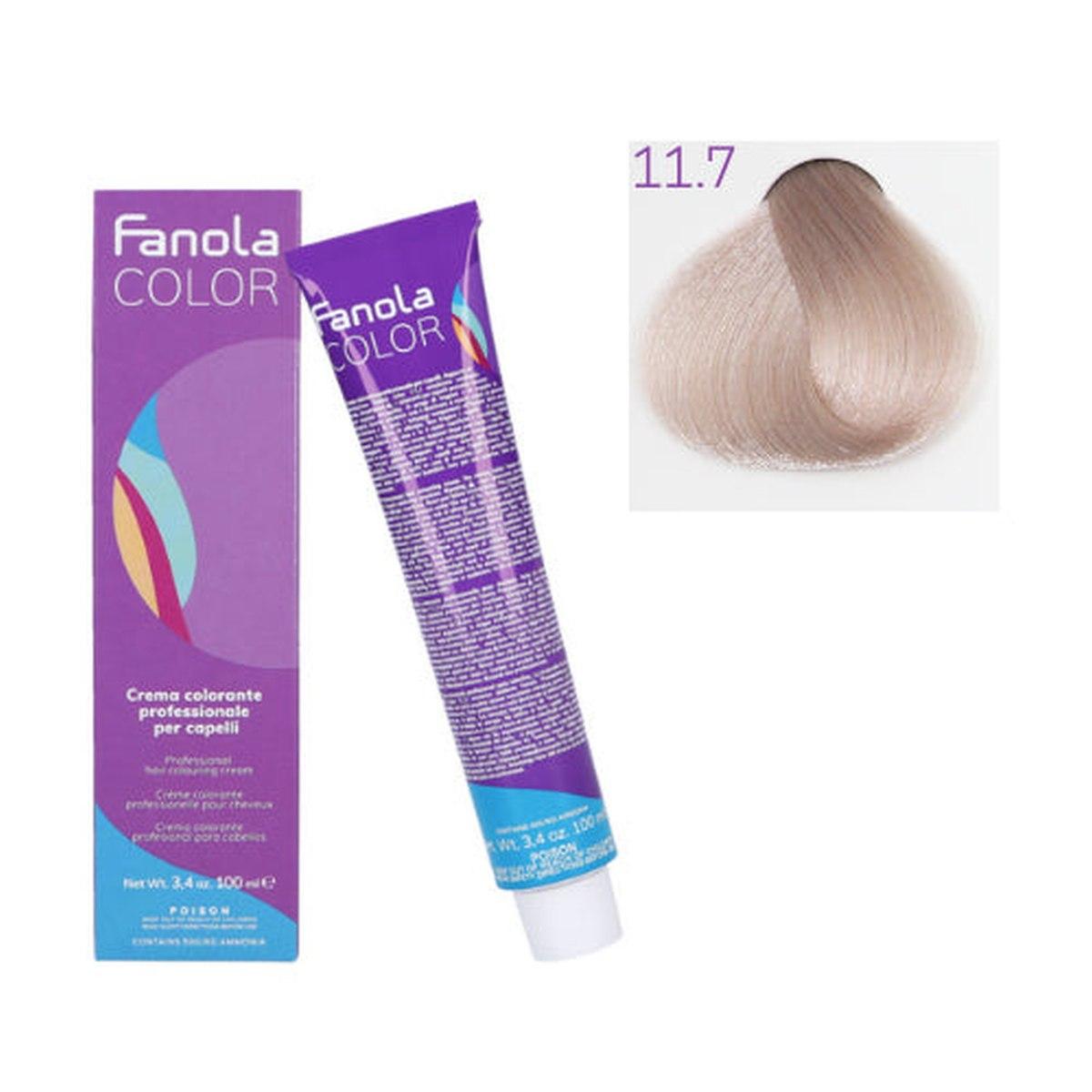 Tinta - Fanola color 11.7 100 ml