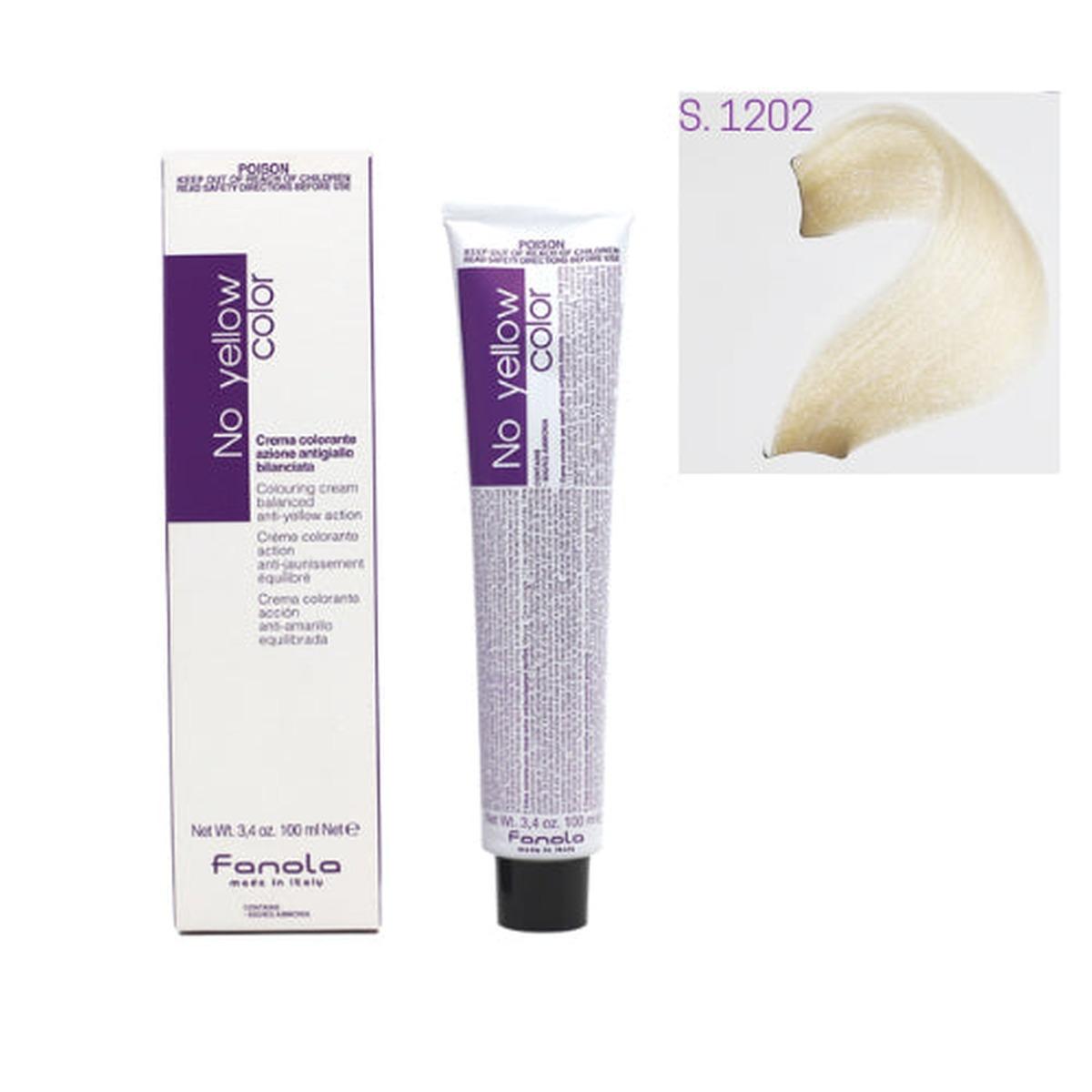 Crema colorante - No yellow color S.1202 100 ml