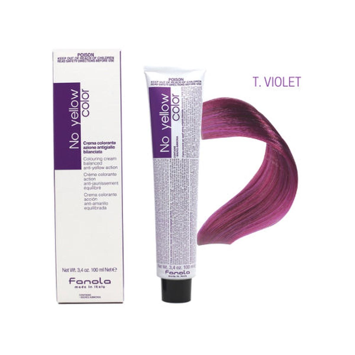 Crema colorante - No yellow color toner violet 100 ml