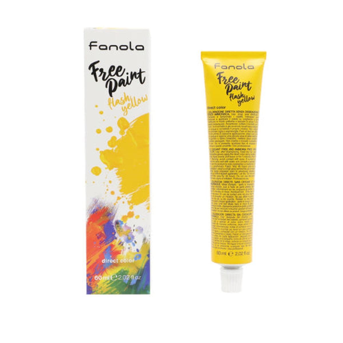 Crema semipermanente - Free paint flash yellow 60 ml