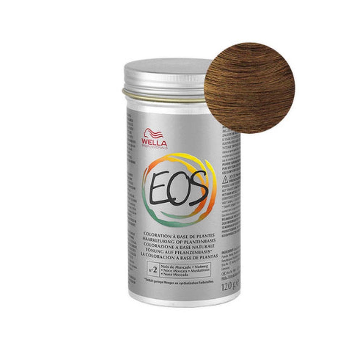 Colorazione no ammoniaca - Wella Eos color noce moscata 120 g