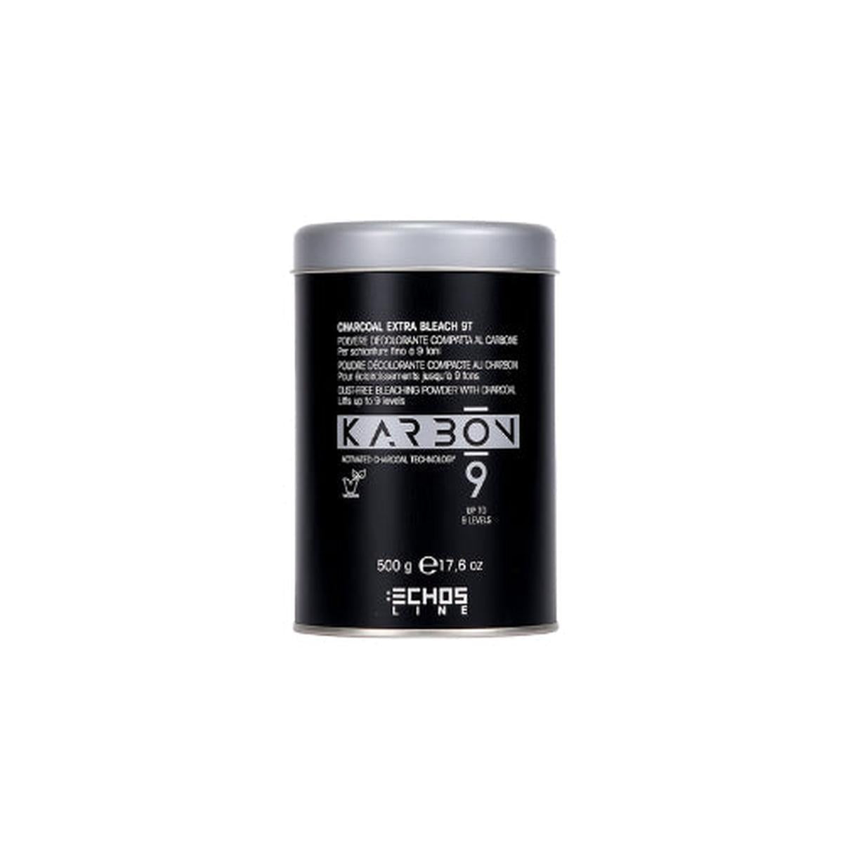 Polvere decolorante - Karbon charcoal extra bleach 9T 500 gr