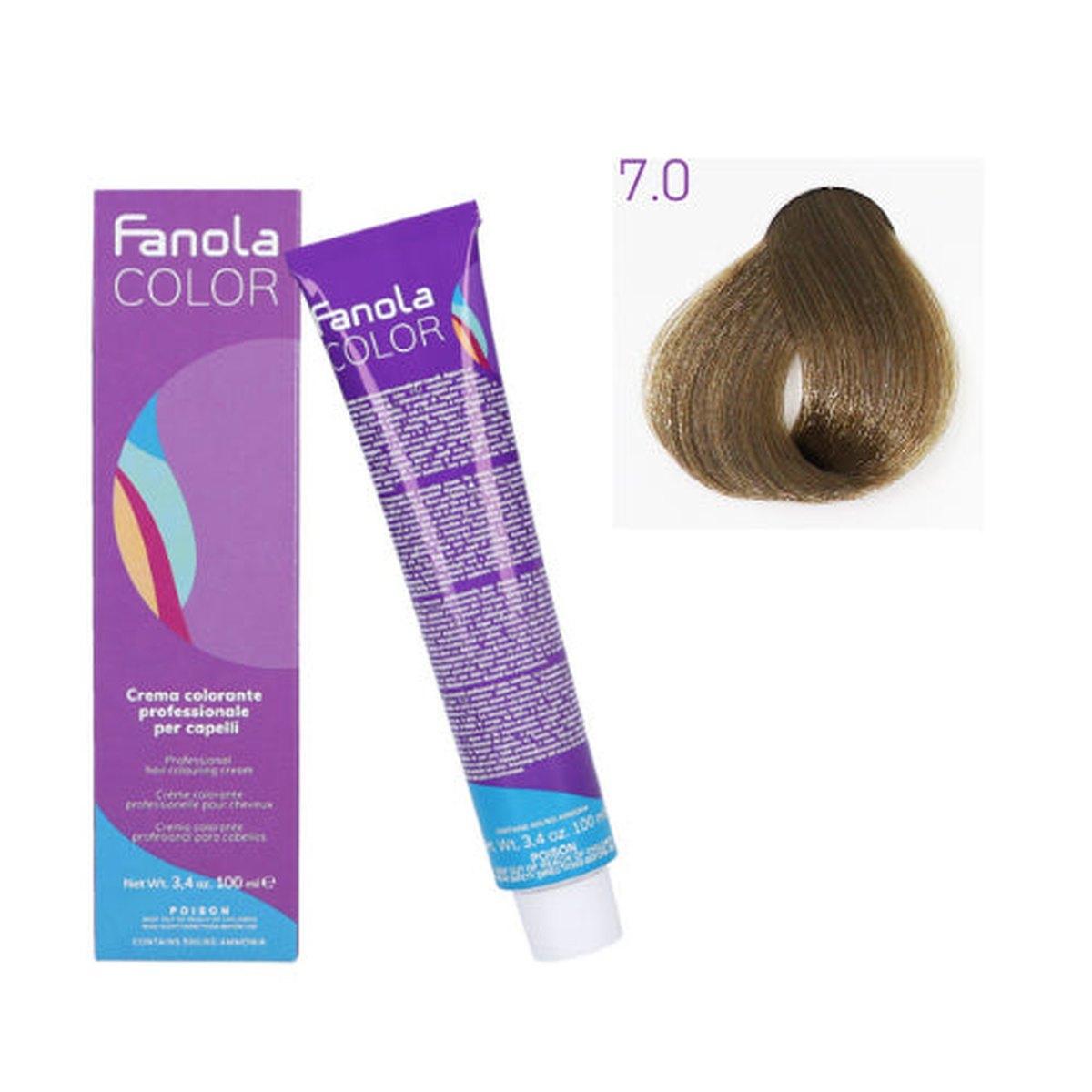 Tinta - Fanola color 7.0 100 ml