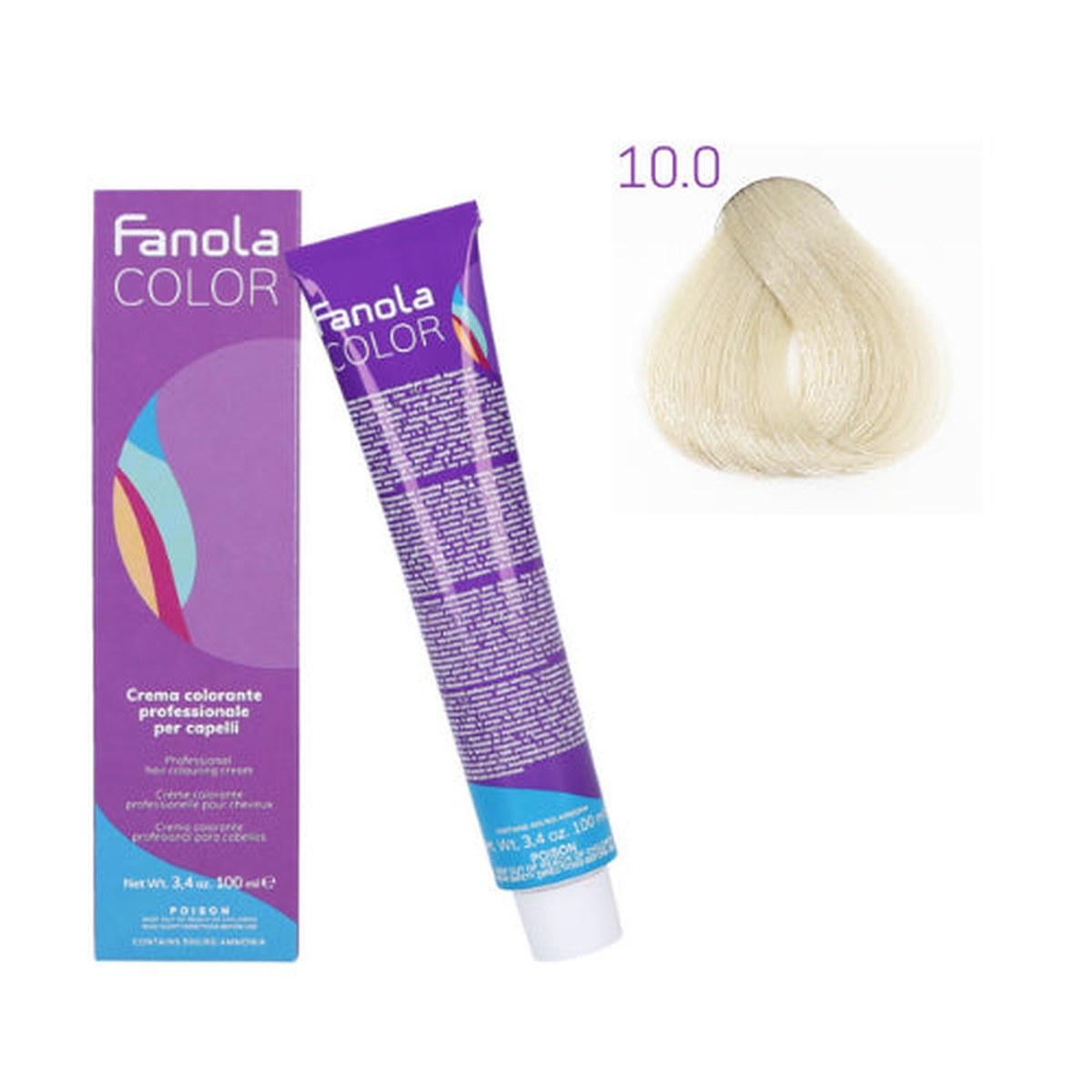 Tinta - Fanola color 10.0 100 ml