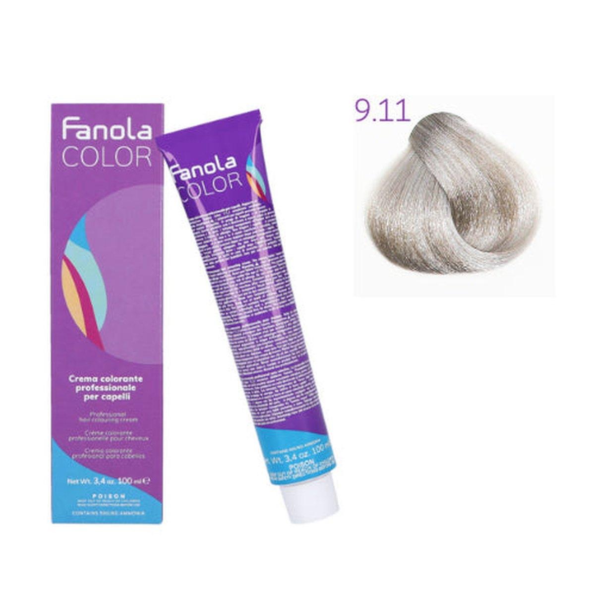 Tinta - Fanola color 9.11 100 ml