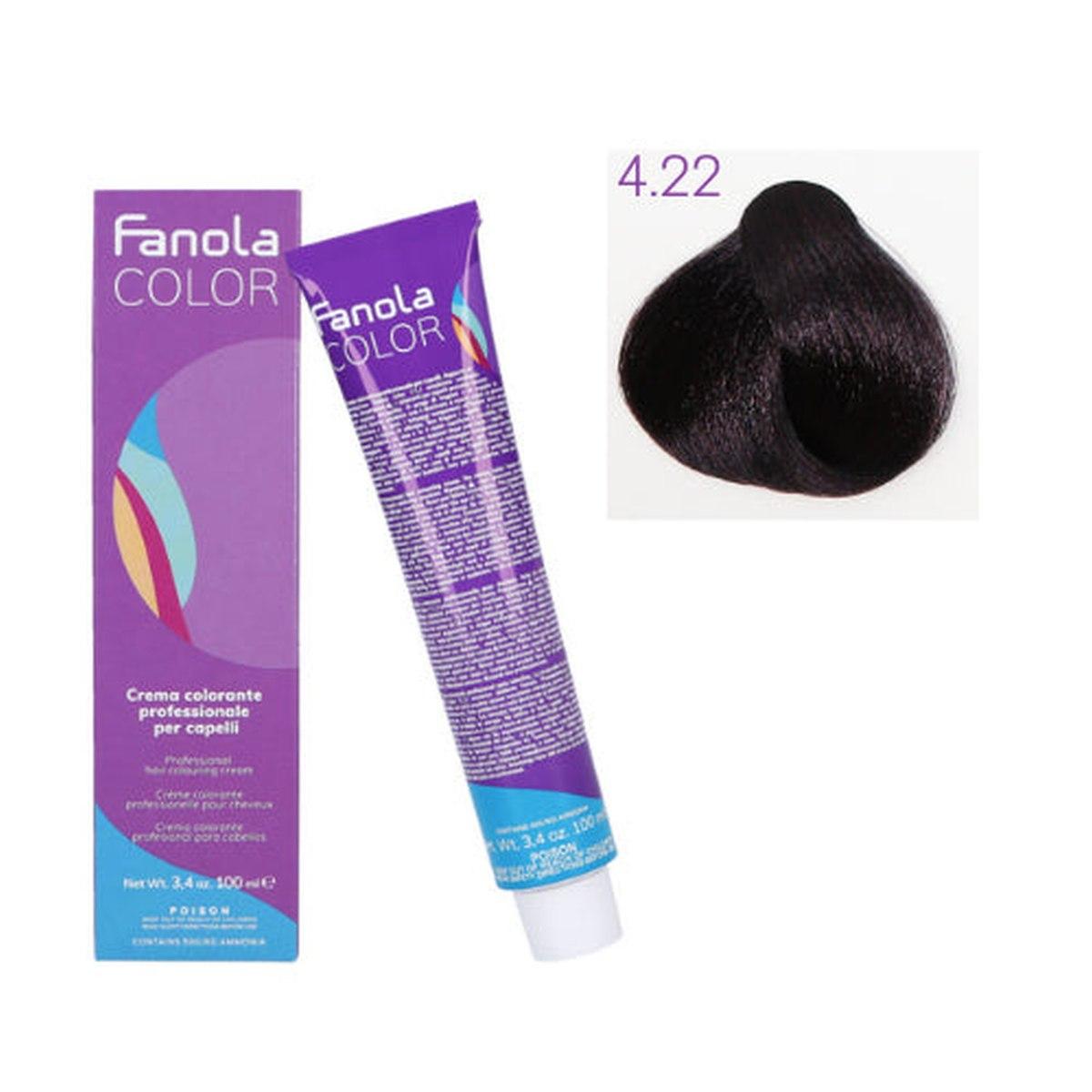 Tinta - Fanola color 4.22 100 ml