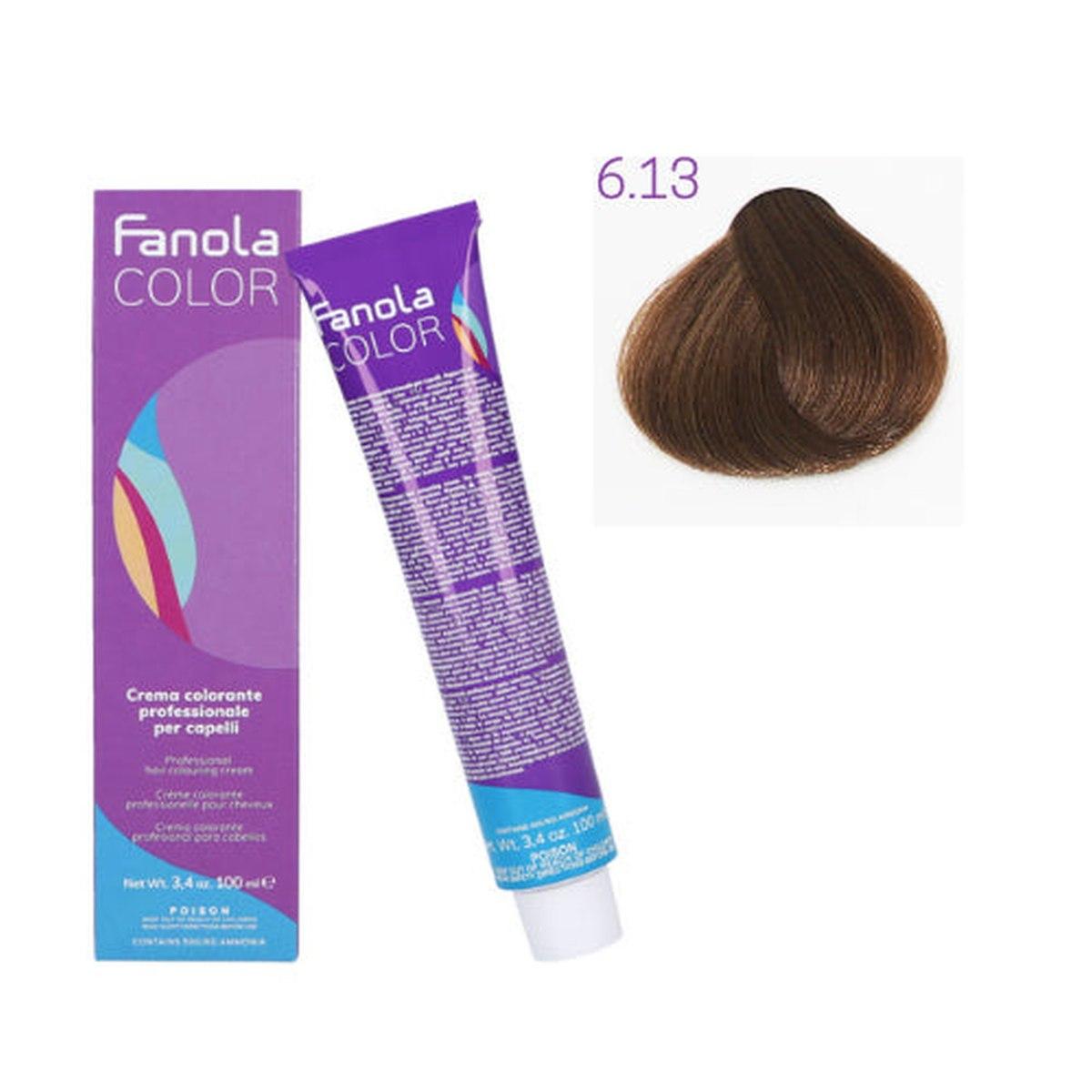 Tinta - Fanola color 6.13 100 ml