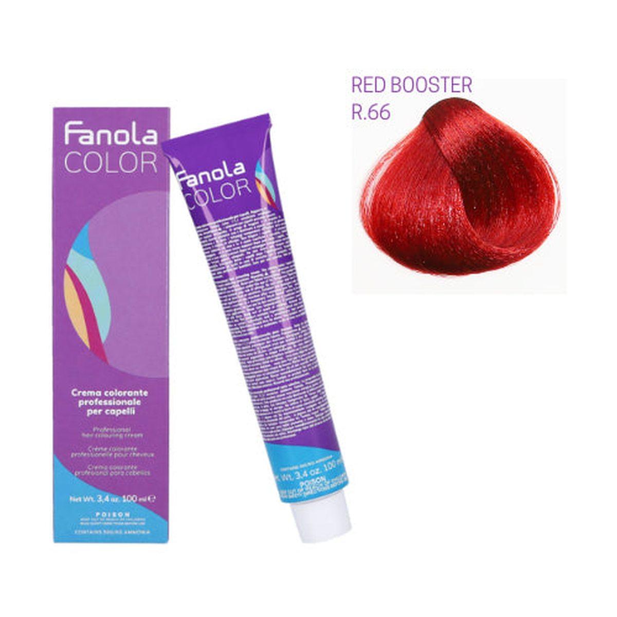 Tinta R.66 red booster 100 ml - Fanola