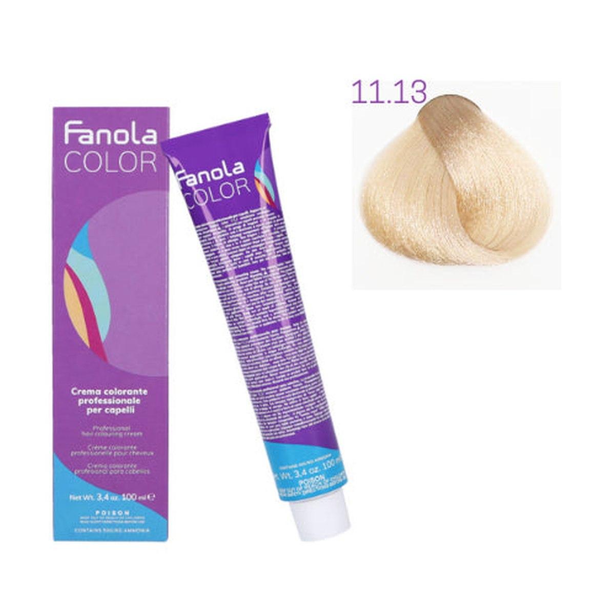 Tinta - Fanola color 11.13 100 ml