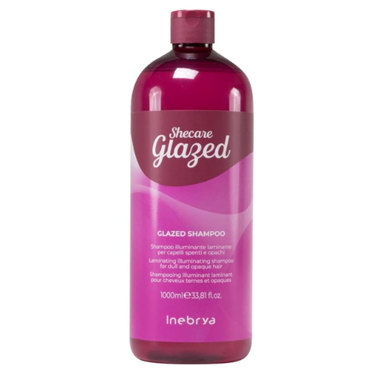 Shampoo illuminante - Inebrya She care glazed 1000 ml