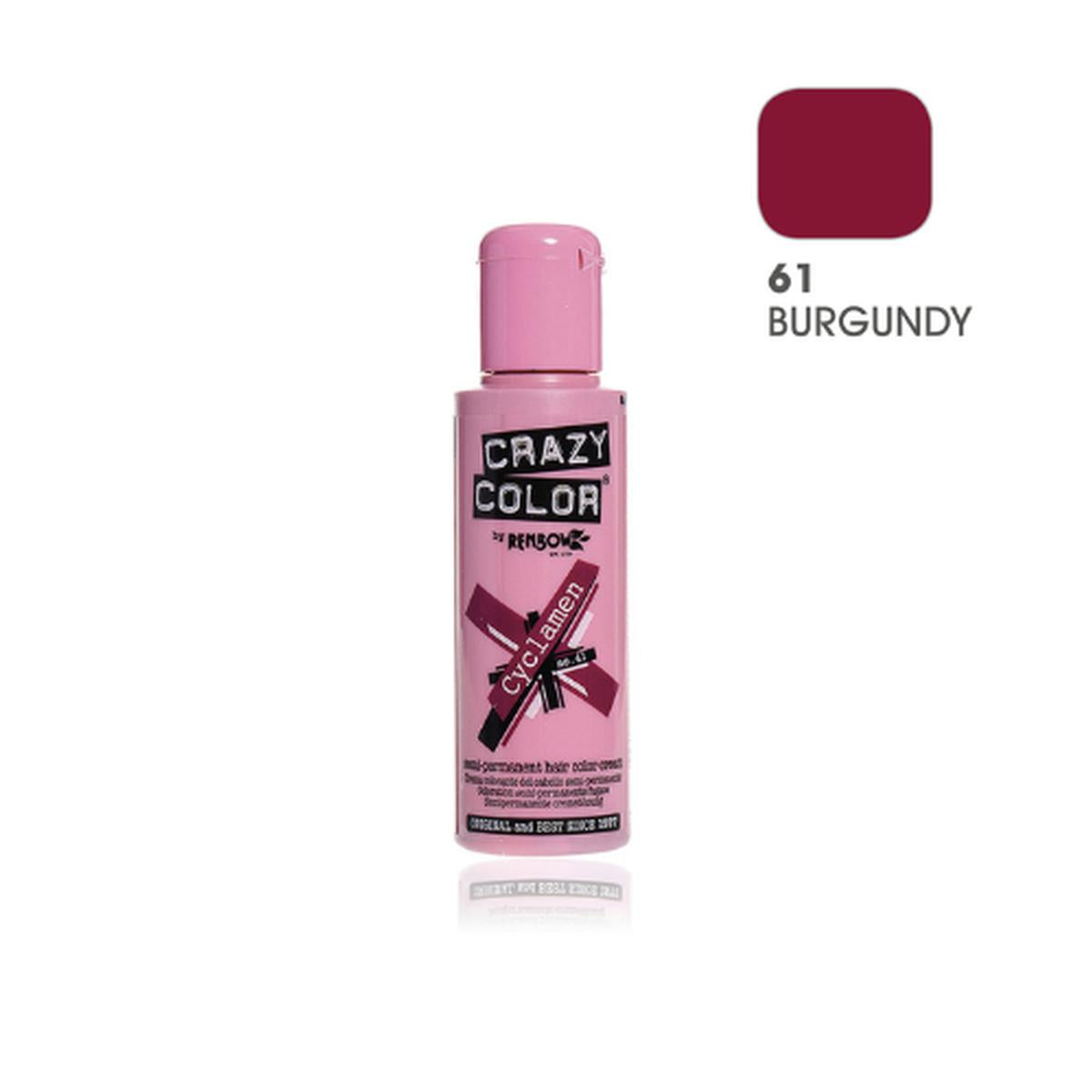 Crazy Color 61 Burgundy 100 ml