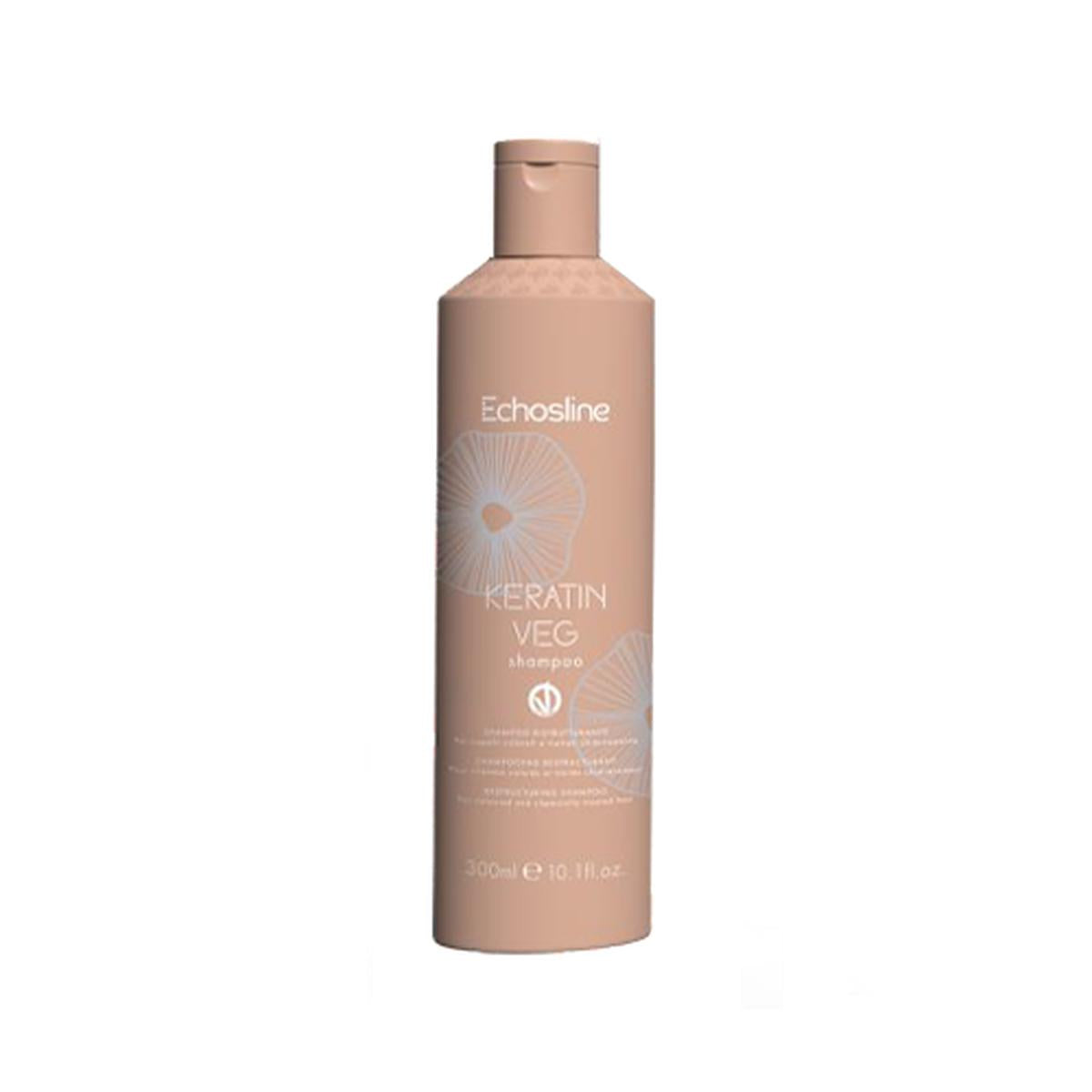 Shampoo ristrutturante - Keratin veg shampoo 300 ml