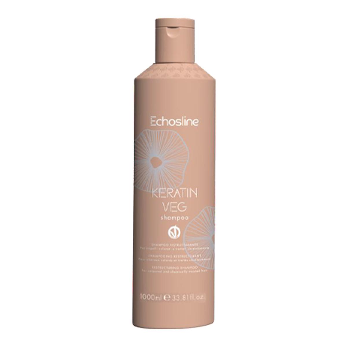 Shampoo ristrutturante - Keratin veg shampoo 1000 ml