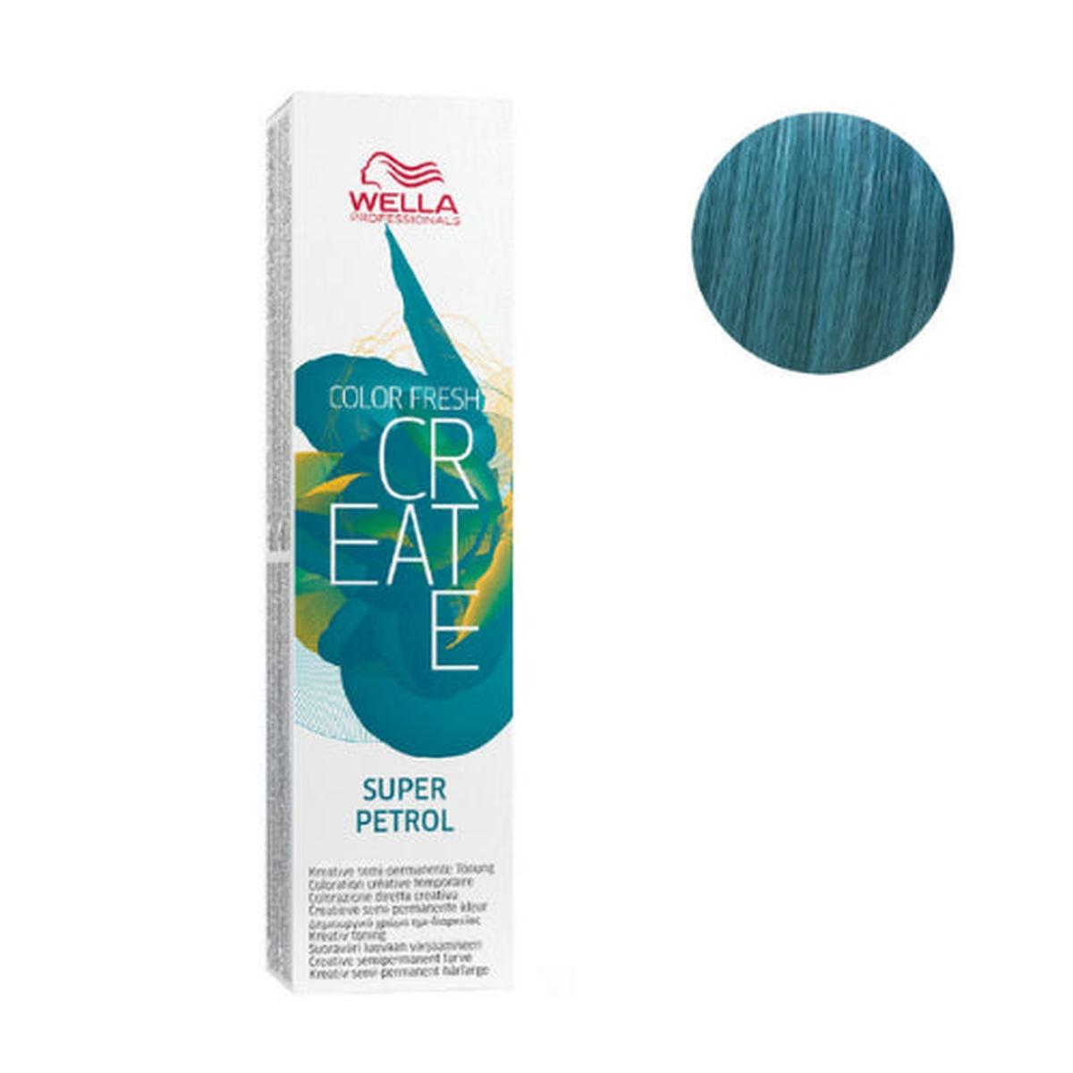 Colorazione semi-permanente - Color fresh create super petrol 60 ml